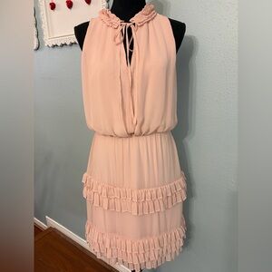 Laundry By Shelli Segal Blush Midi Dress